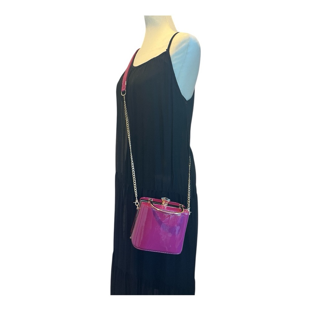 Purple Fancy Satchel